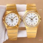 Swiss Quality Copy Omega Constellation Double Eagle Citizen Watch All Gold
